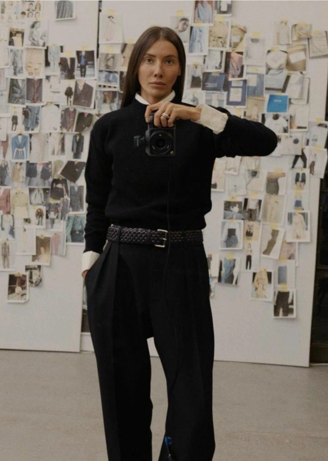 Fall Outfits Julie Pelipas Minimalist Black Office Wardrobe